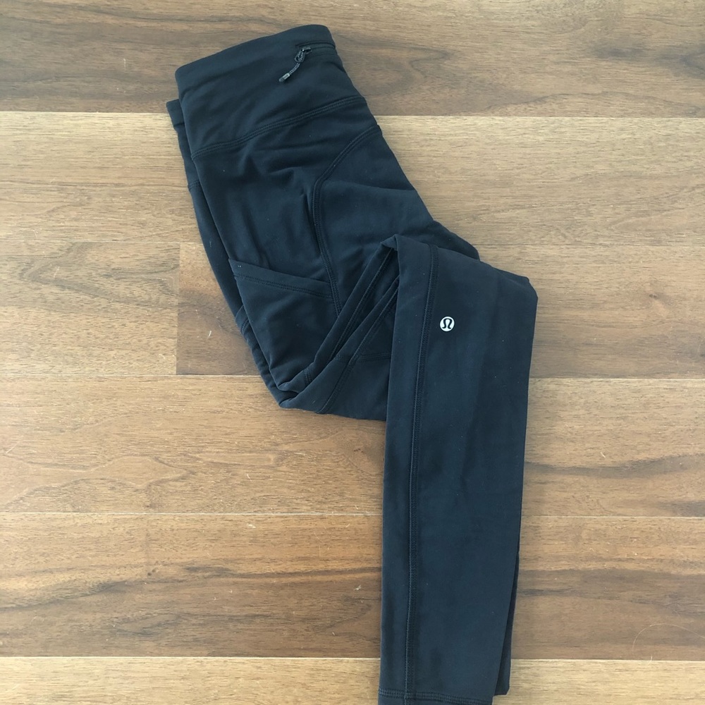Lululemon speed tight lined in fleece